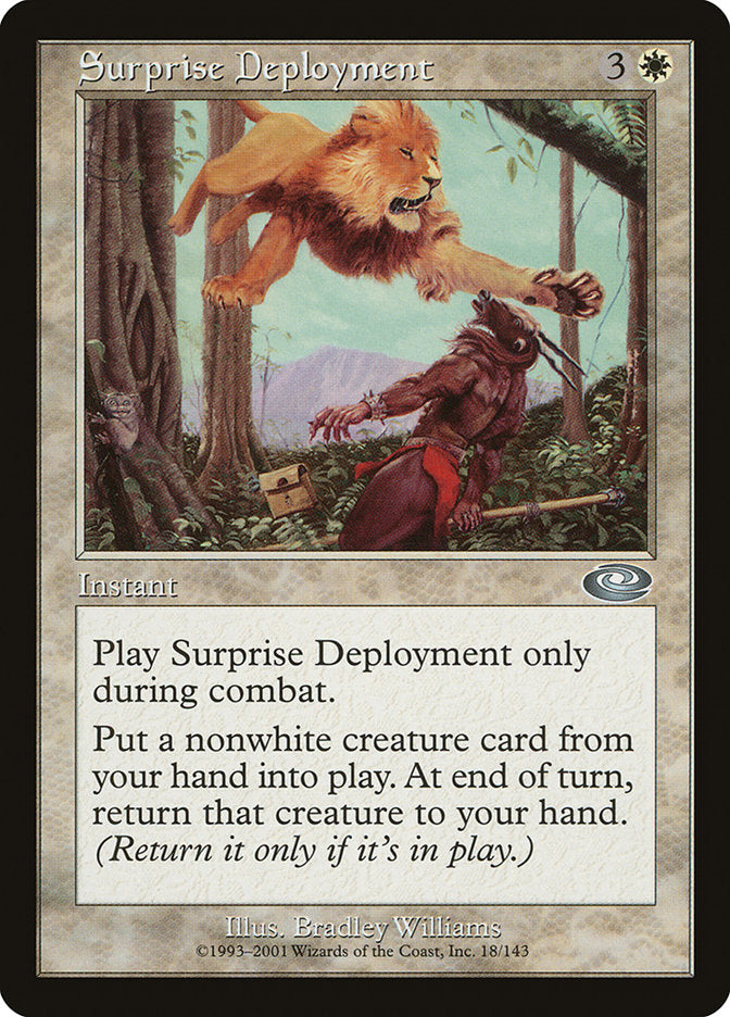Surprise Deployment 18 (Planeshift)  - Foil | Good Games Adelaide SA