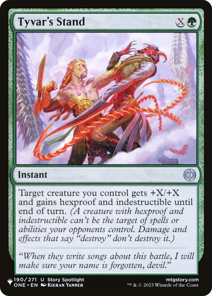 Tyvar's Stand [The List Reprints] | Good Games Adelaide SA