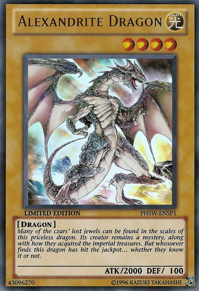 Alexandrite Dragon [PHSW-ENSP1] Ultra Rare | Good Games Adelaide SA