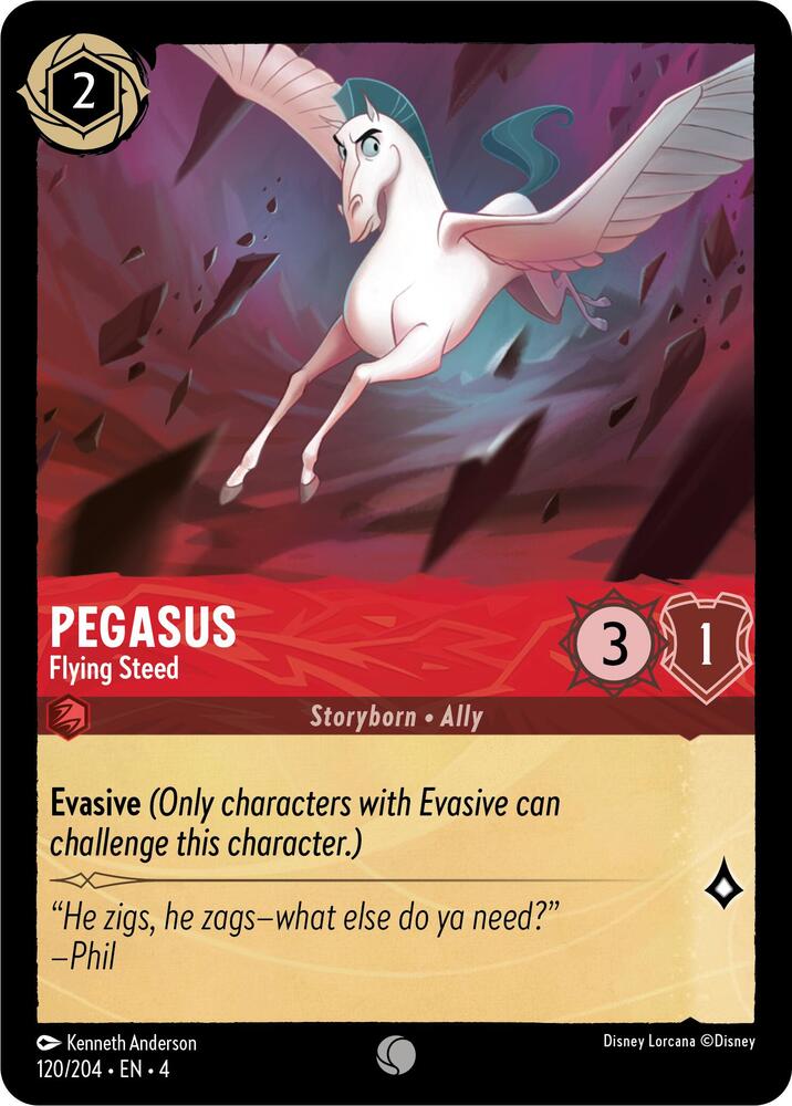 Pegasus Flying Steed 120/204 (Ursula's Return)  - Cold Foil | Good Games Adelaide SA