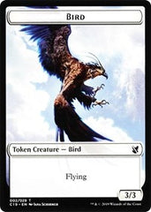 Bird (002) // Sculpture Double-sided Token [Commander 2019 Tokens] | Good Games Adelaide SA