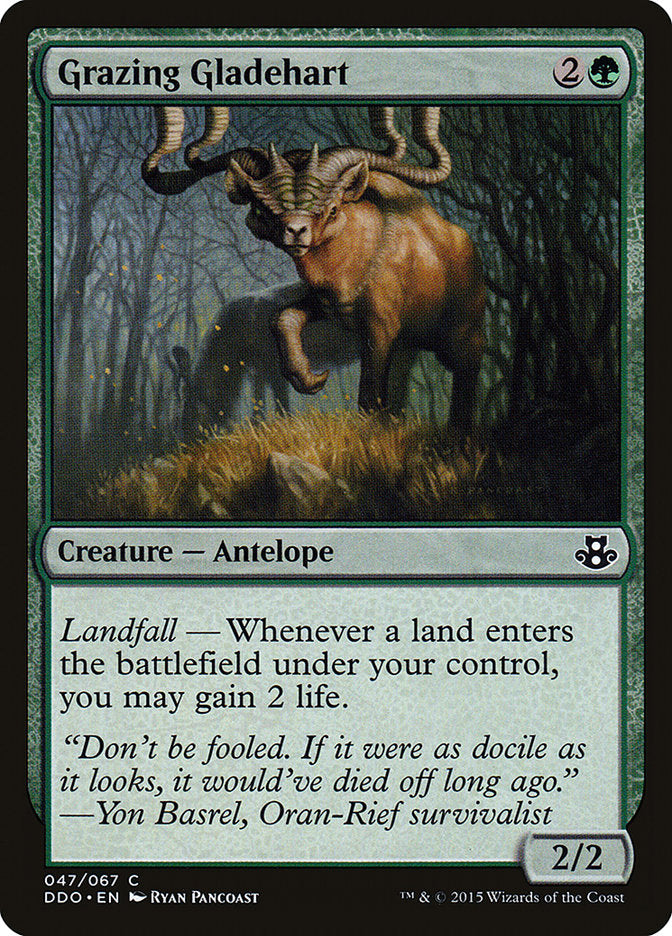 Grazing Gladehart [Duel Decks: Elspeth vs. Kiora] | Good Games Adelaide SA