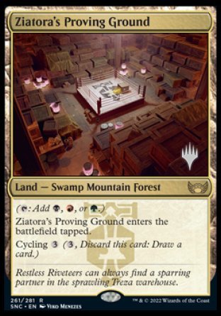 Ziatora's Proving Ground (Promo Pack) [Streets of New Capenna Promos] | Good Games Adelaide SA