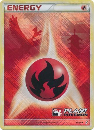 Fire Energy (89/95) (Play Pokemon Promo) [HeartGold & SoulSilver: Call of Legends] | Good Games Adelaide SA