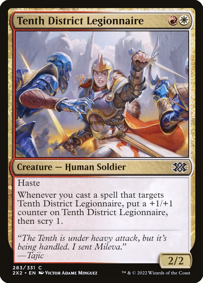 Tenth District Legionnaire 283 (Double Masters 2022)  - Foil | Good Games Adelaide SA