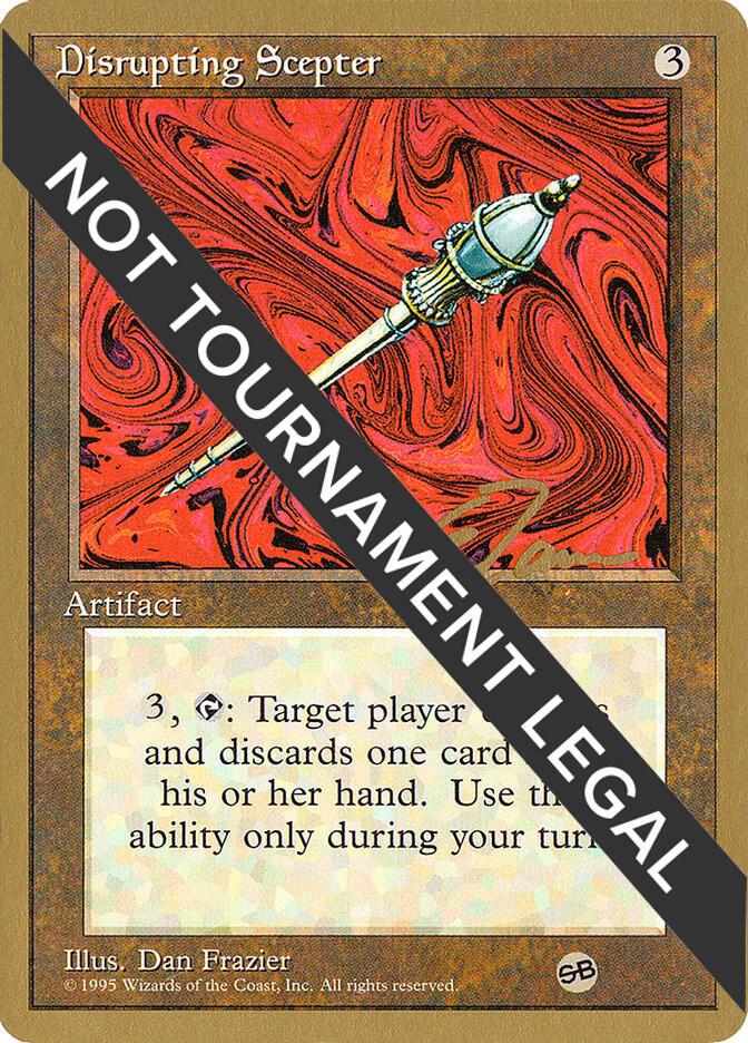 Disrupting Scepter 1996 Eric Tam 4ED SB  (World Championship Decks)  | Good Games Adelaide SA