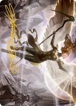 Sigardas Splendor Art Card Gold Stamped Signature 19 (Art Series: Innistrad: Midnight Hunt)  | Good Games Adelaide SA