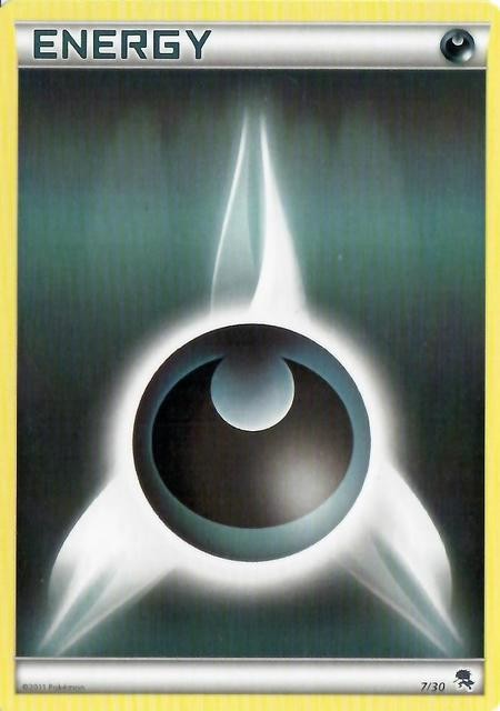 Darkness Energy (7/30) [Black & White: Trainer Kit - Zoroark] | Good Games Adelaide SA