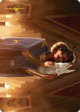 Cormela Glamour Thief Art Card Gold Stamped Signature 23 (Art Series: Streets of New Capenna)  | Good Games Adelaide SA