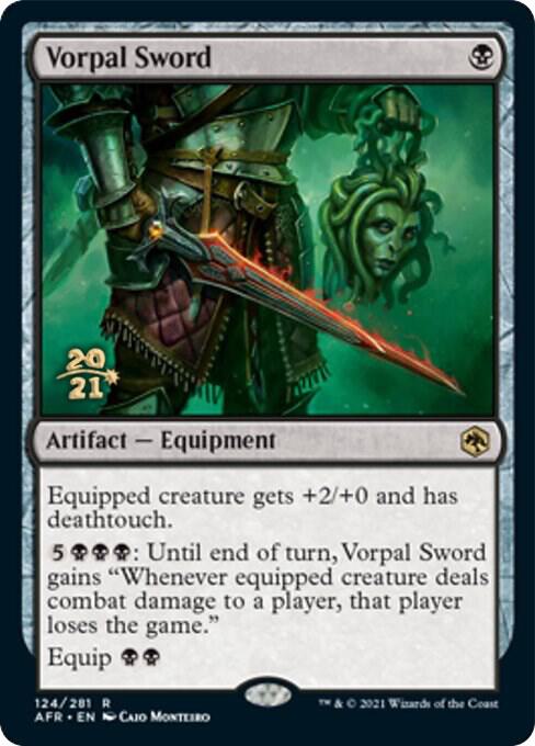 Vorpal Sword 124 (Prerelease Cards)  - Foil | Good Games Adelaide SA