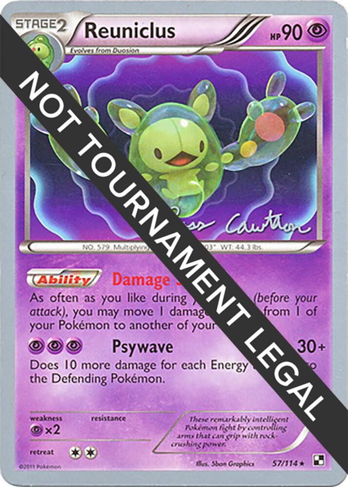 Reuniclus 2011 Ross Cawthon 57/114 (World Championship Decks)  | Good Games Adelaide SA