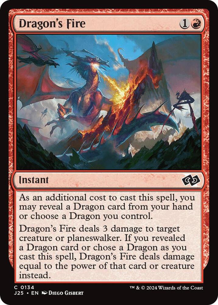 Dragon's Fire 134 (Foundations Jumpstart)  | Good Games Adelaide SA