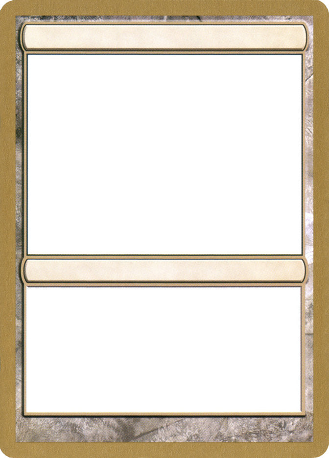 Blank Card  (World Championship Decks)  | Good Games Adelaide SA