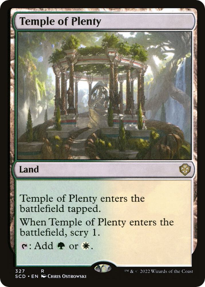 Temple of Plenty 327 (Starter Commander Decks)  | Good Games Adelaide SA