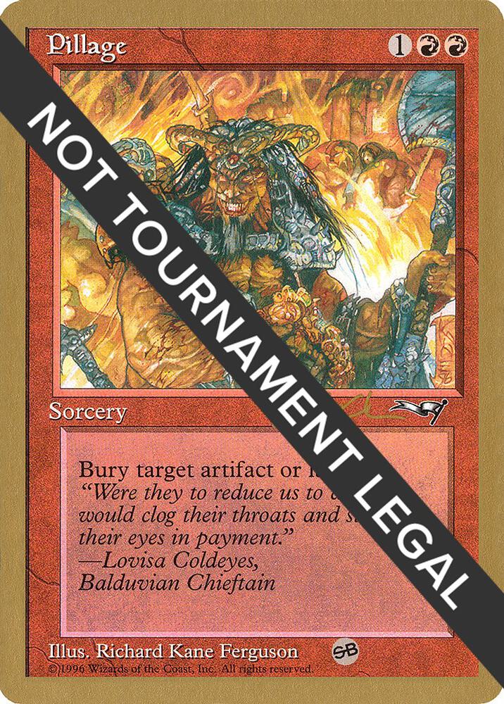 Pillage 1997 Paul McCabe ALL SB  (World Championship Decks)  | Good Games Adelaide SA