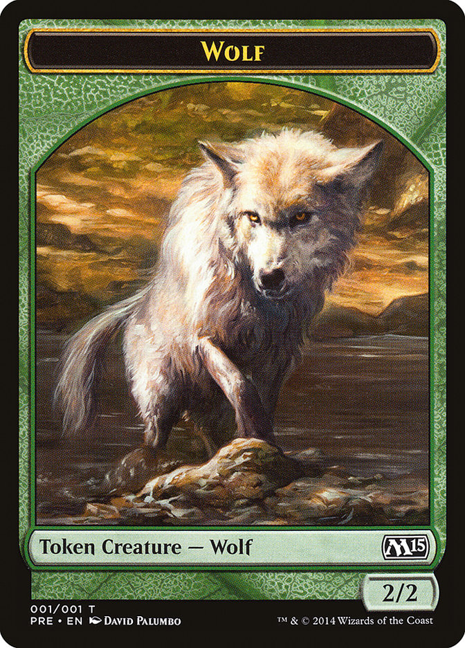 Wolf Token [Prerelease Cards] | Good Games Adelaide SA