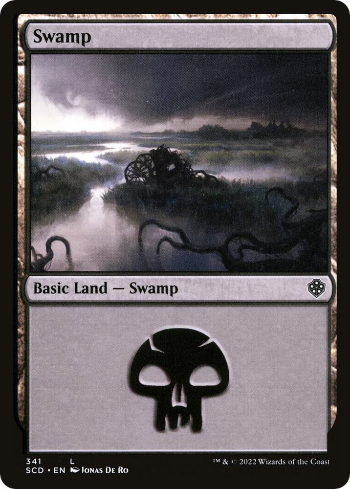 Swamp 341 341 (Starter Commander Decks)  | Good Games Adelaide SA