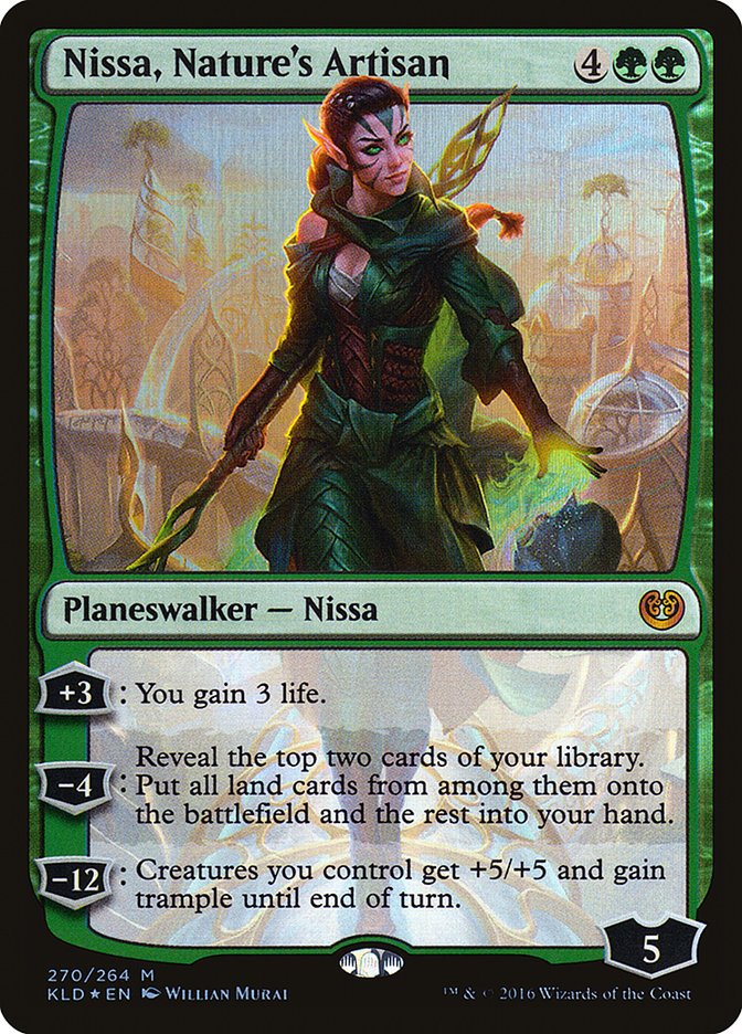 Nissa, Nature's Artisan [Kaladesh] | Good Games Adelaide SA