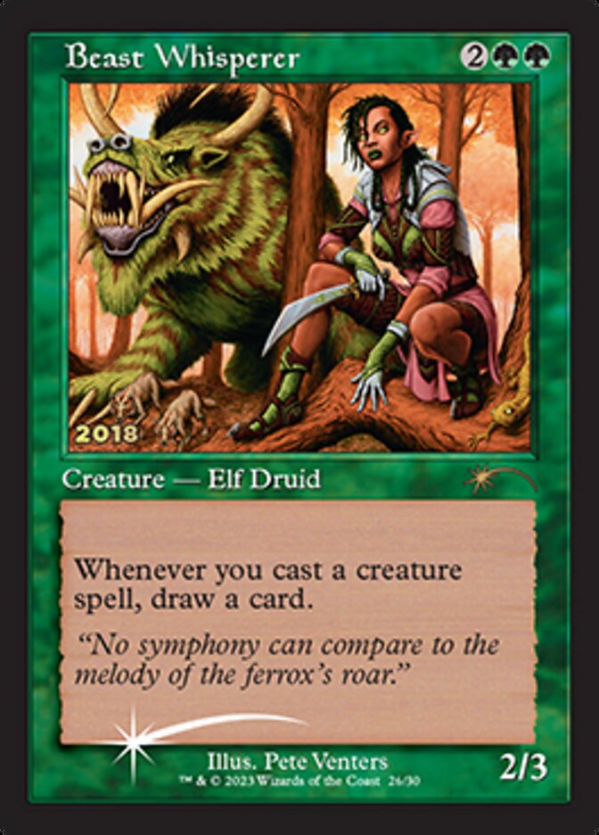 Beast Whisperer [30th Anniversary Promos] | Good Games Adelaide SA