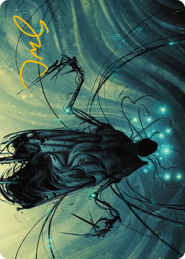 Ichor Synthesizer Art Card Gold Stamped Signature 14 (Art Series: Phyrexia: All Will Be One)  | Good Games Adelaide SA