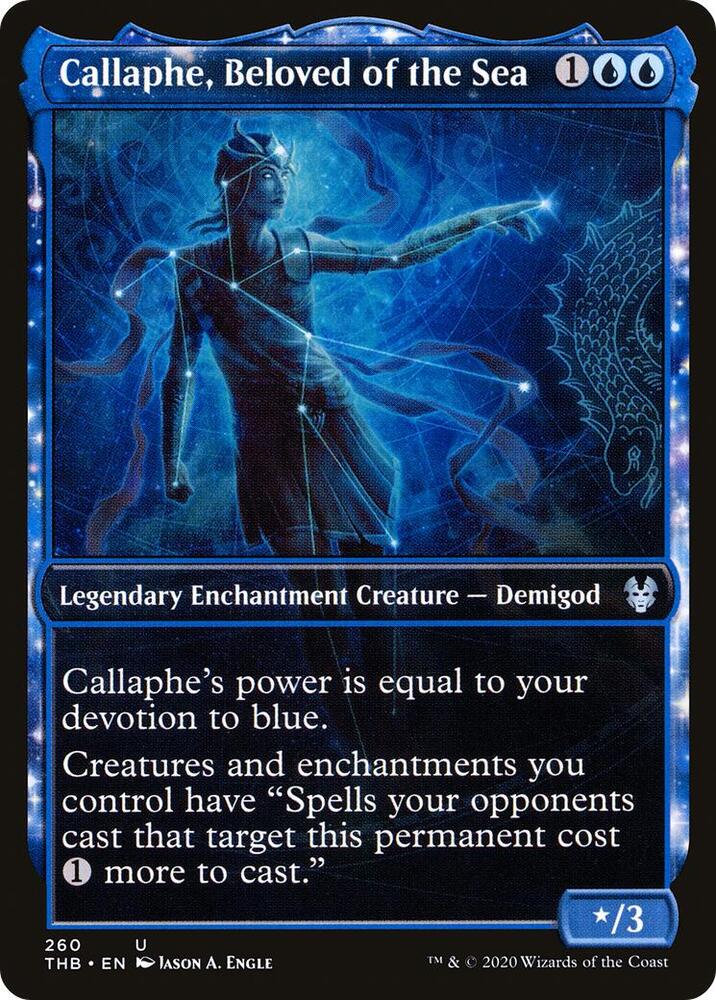 Callaphe, Beloved of the Sea 260 (Theros Beyond Death)  | Good Games Adelaide SA