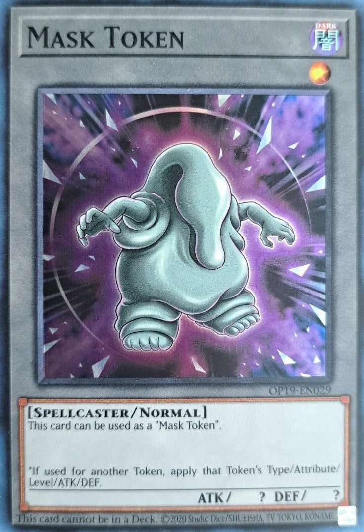 Mask Token [OP19-EN028] Super Rare | Good Games Adelaide SA