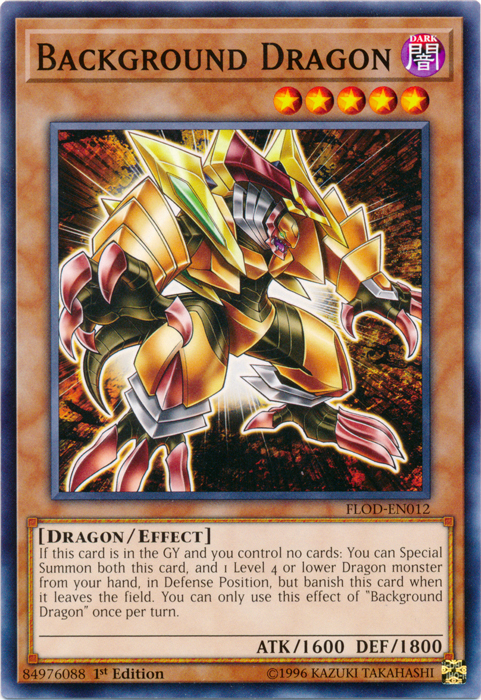 Background Dragon [FLOD-EN012] Common | Good Games Adelaide SA