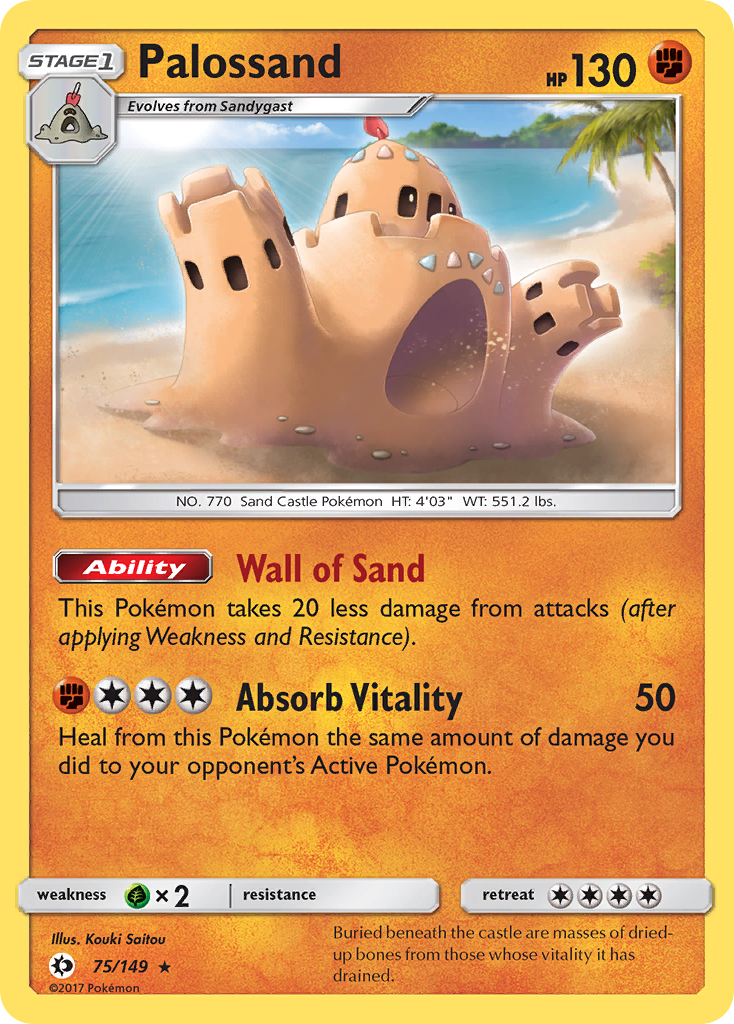 Palossand (75/149) [Sun & Moon: Base Set] | Good Games Adelaide SA