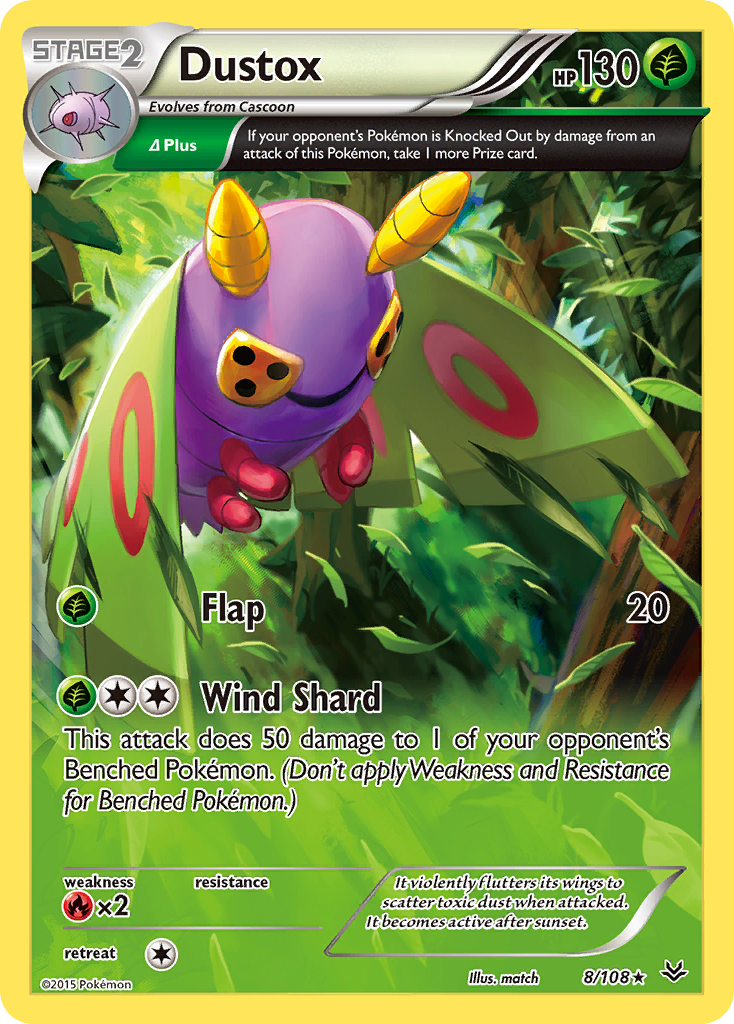Dustox (8/108) [XY: Roaring Skies] | Good Games Adelaide SA