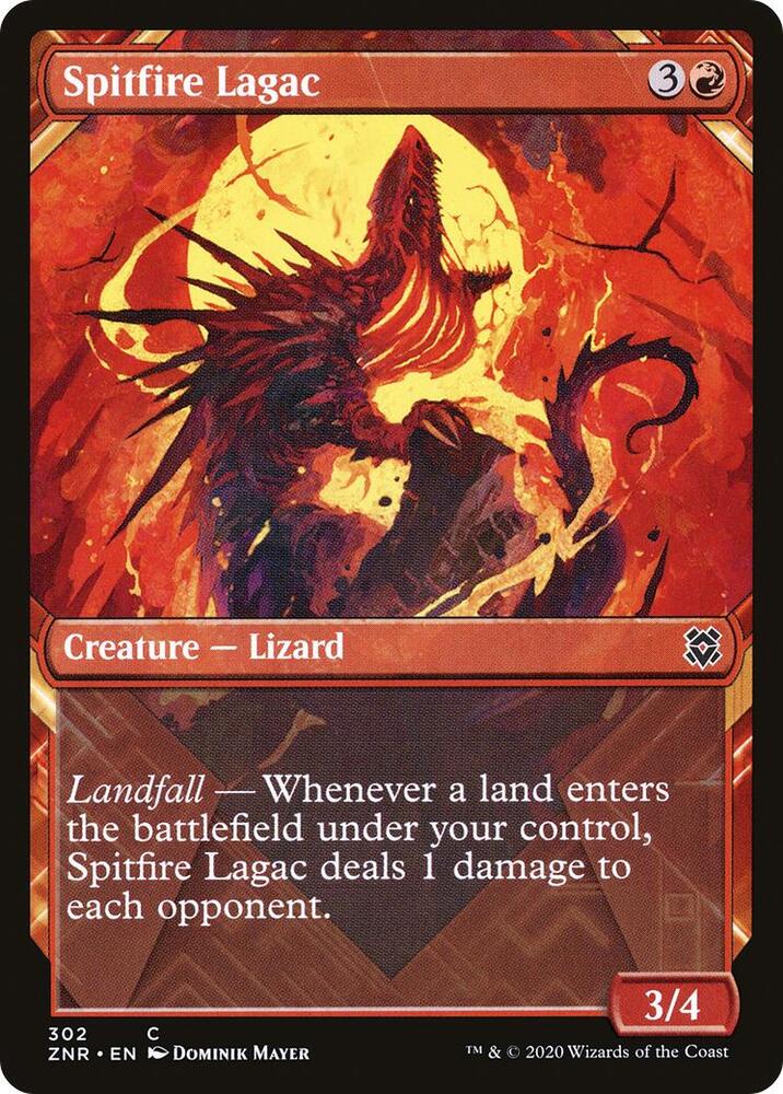 Spitfire Lagac 302/280 (Zendikar Rising)  - Foil | Good Games Adelaide SA