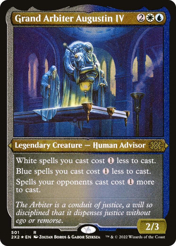 Grand Arbiter Augustin IV (Foil Etched) [Double Masters 2022] | Good Games Adelaide SA