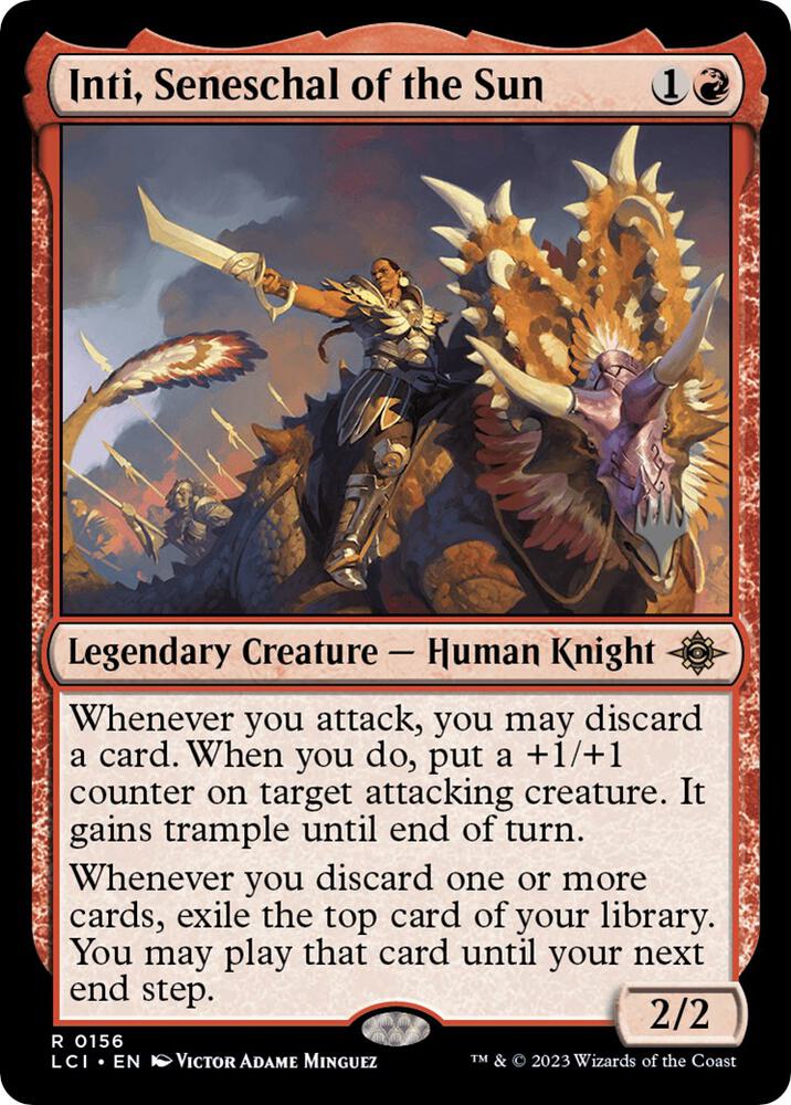 Inti Seneschal of the Sun 156 (Promo Pack: The Lost Caverns of Ixalan)  | Good Games Adelaide SA