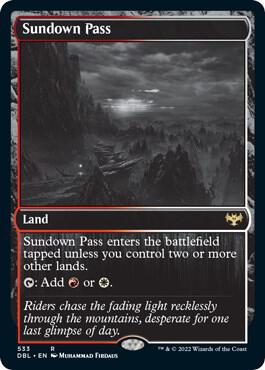 Sundown Pass 533 (Innistrad: Double Feature)  | Good Games Adelaide SA