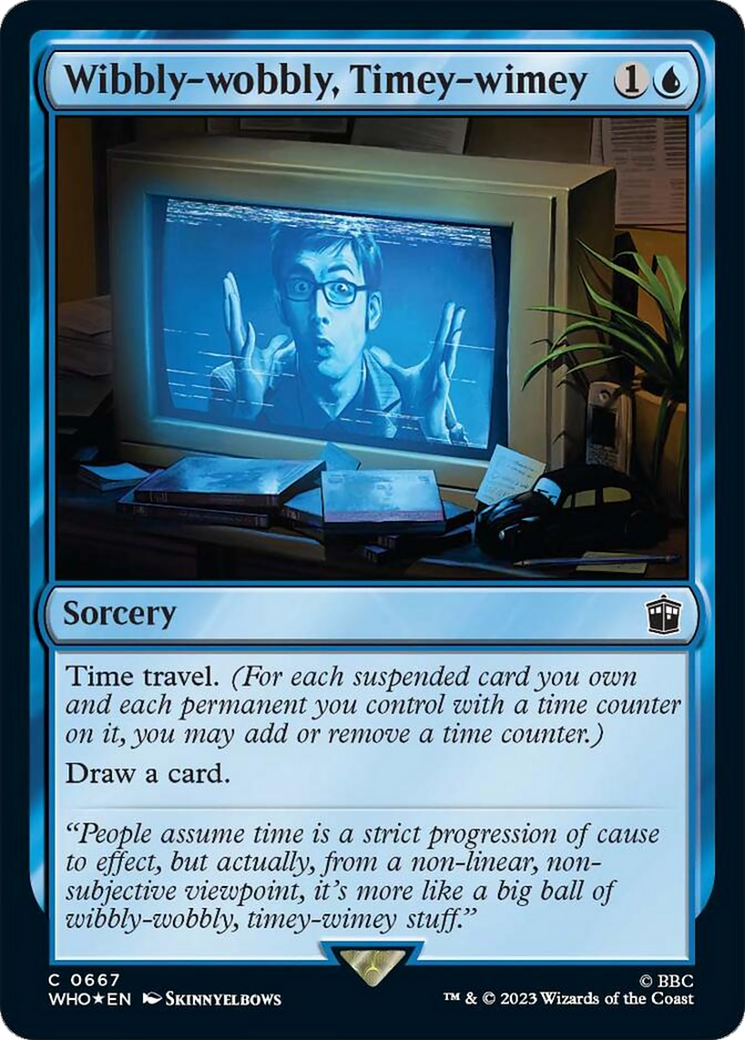 Wibbly-wobbly, Timey-wimey [Doctor Who] | Good Games Adelaide SA