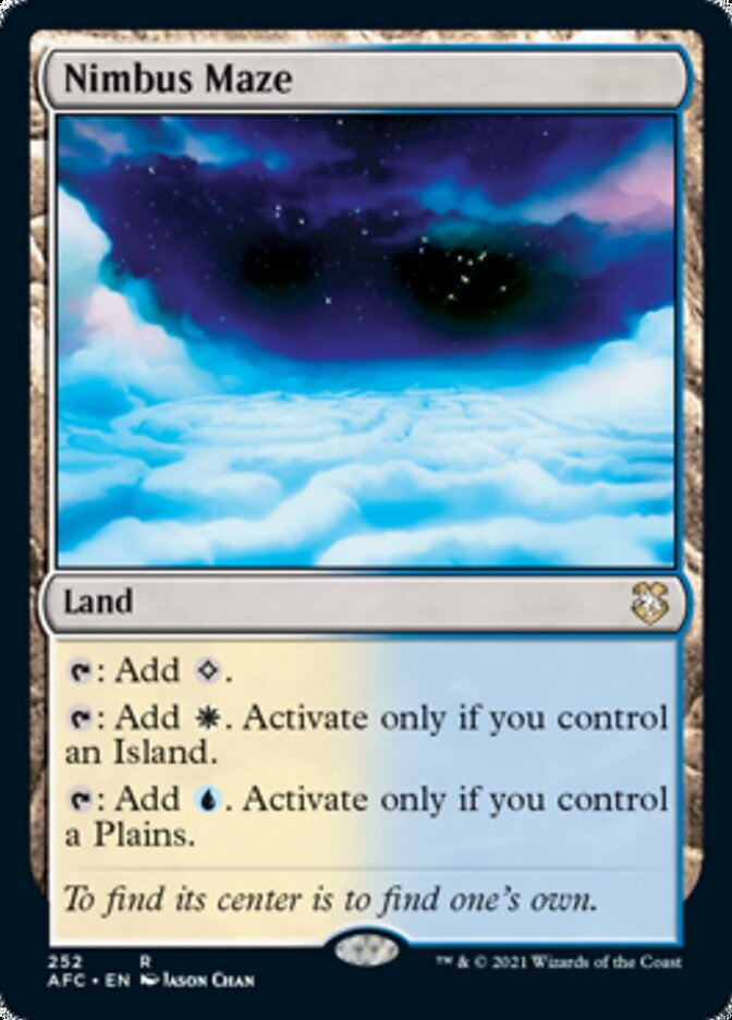 Nimbus Maze [Dungeons & Dragons: Adventures in the Forgotten Realms Commander] | Good Games Adelaide SA