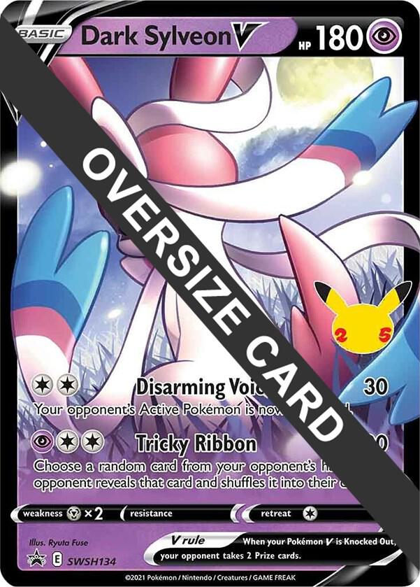 Dark Sylveon V SWSH134 SWSH134 (Jumbo Cards)  - Holofoil | Good Games Adelaide SA