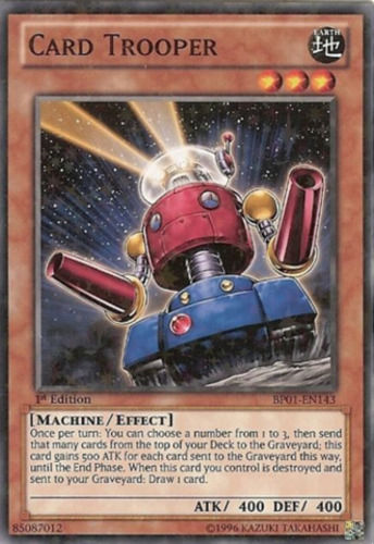Card Trooper [BP01-EN143] Starfoil Rare | Good Games Adelaide SA