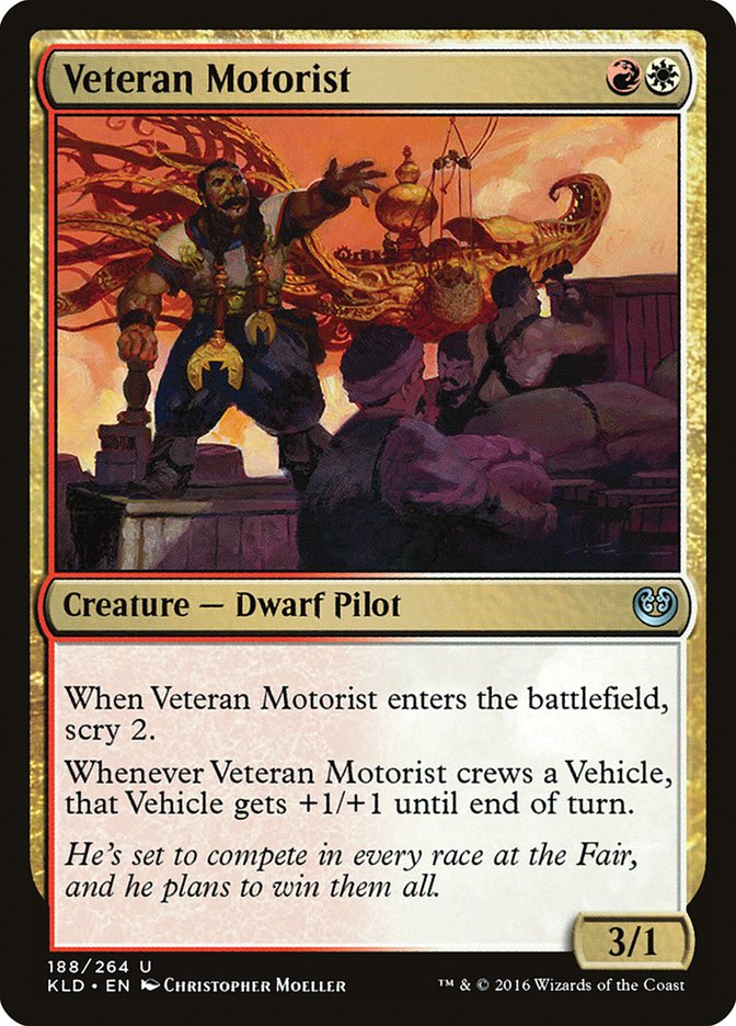 Veteran Motorist [Kaladesh] | Good Games Adelaide SA