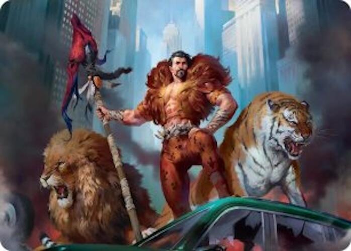 Kraven Proud Predator Art Card 28 (Art Series: Marvel's Spider-Man)  | Good Games Adelaide SA