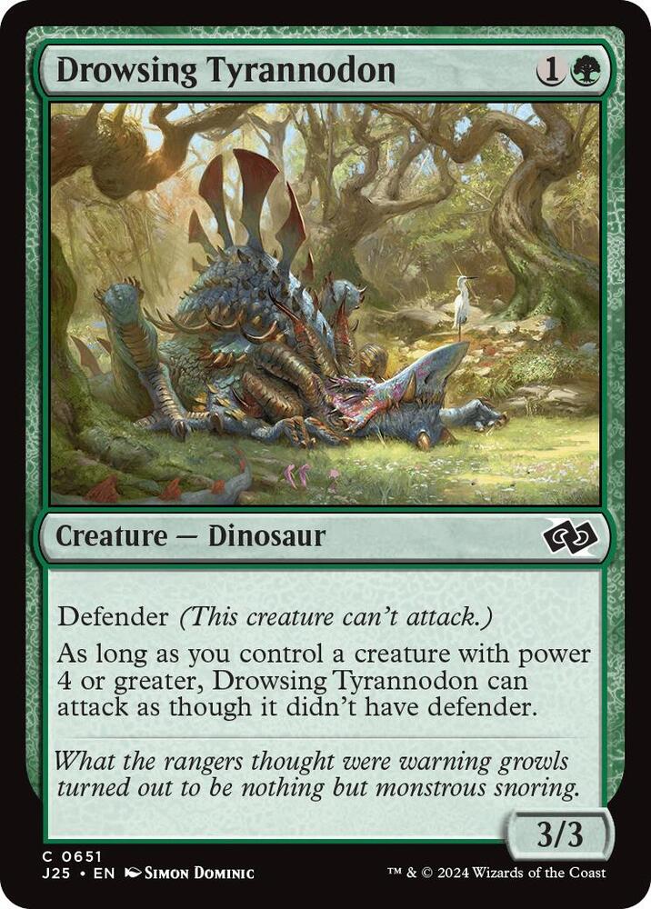 Drowsing Tyrannodon 651 (Foundations Jumpstart)  | Good Games Adelaide SA