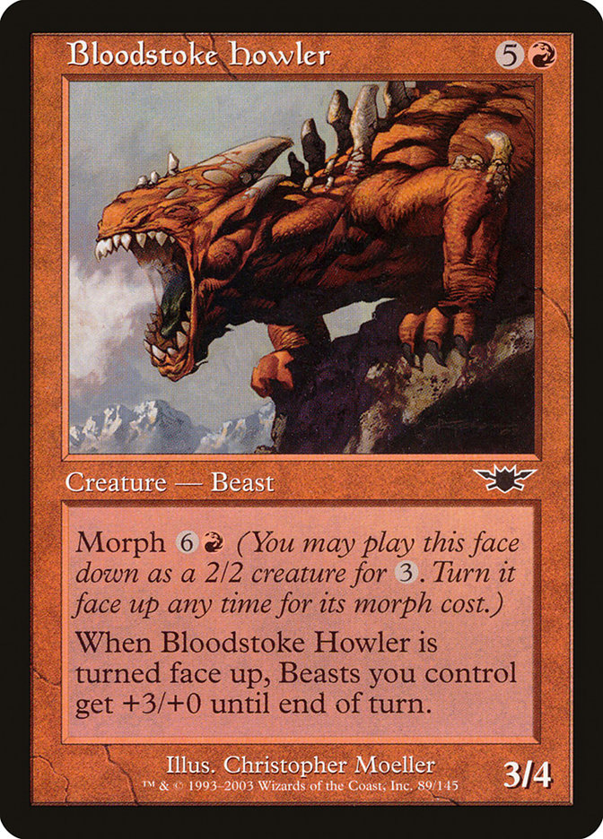 Bloodstoke Howler 89 (Legions)  - Foil | Good Games Adelaide SA