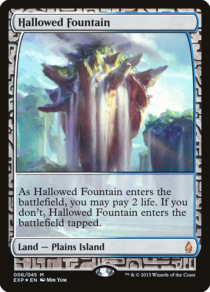 Hallowed Fountain [Zendikar Expeditions] | Good Games Adelaide SA