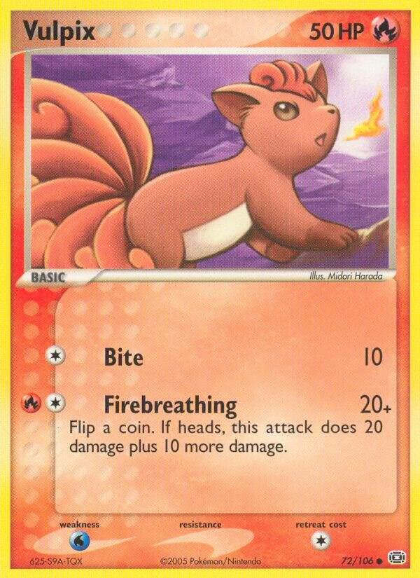 Vulpix 72/106 (Emerald)  | Good Games Adelaide SA