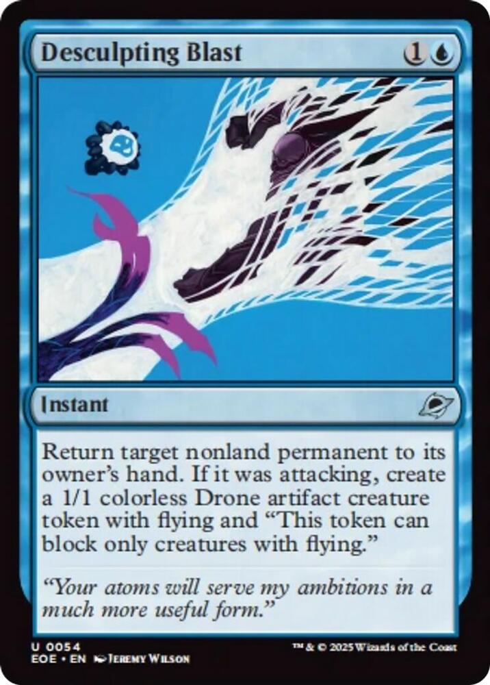 Desculpting Blast 54 (Edge of Eternities)  - Foil | Good Games Adelaide SA