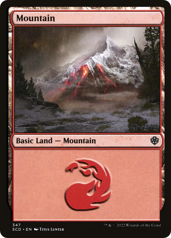 Mountain 347 (Starter Commander Decks)  | Good Games Adelaide SA