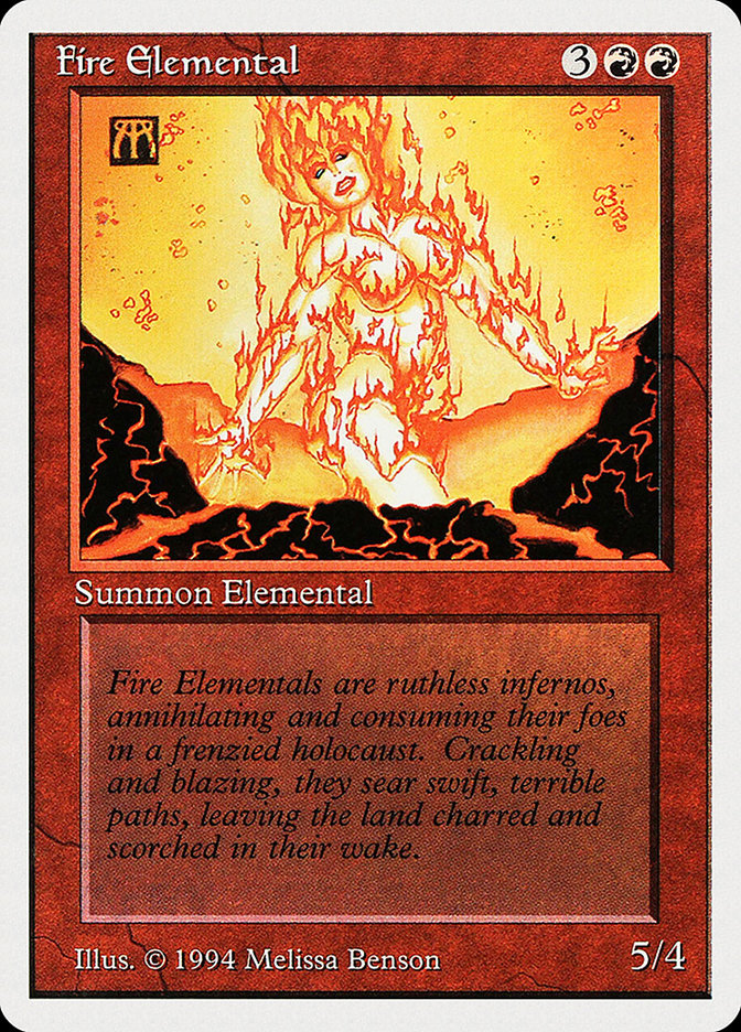 Fire Elemental [Summer Magic / Edgar] | Good Games Adelaide SA