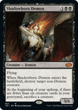 Shadowborn Demon [Jumpstart 2022] | Good Games Adelaide SA