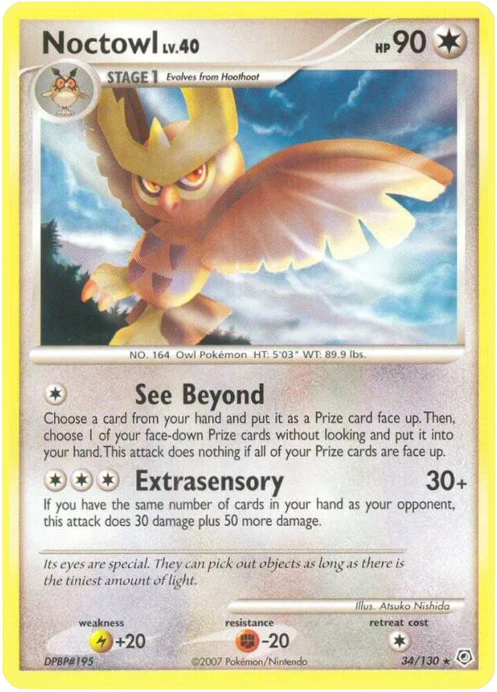 Noctowl 34/130 (Diamond and Pearl)  | Good Games Adelaide SA
