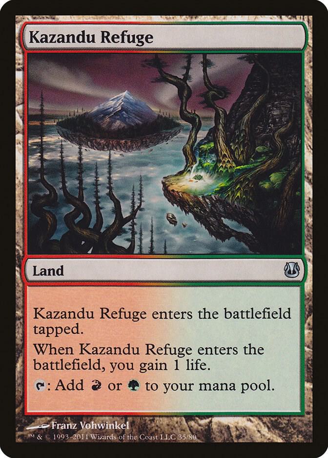 Kazandu Refuge 35 (Duel Decks: Ajani vs. Nicol Bolas)  | Good Games Adelaide SA