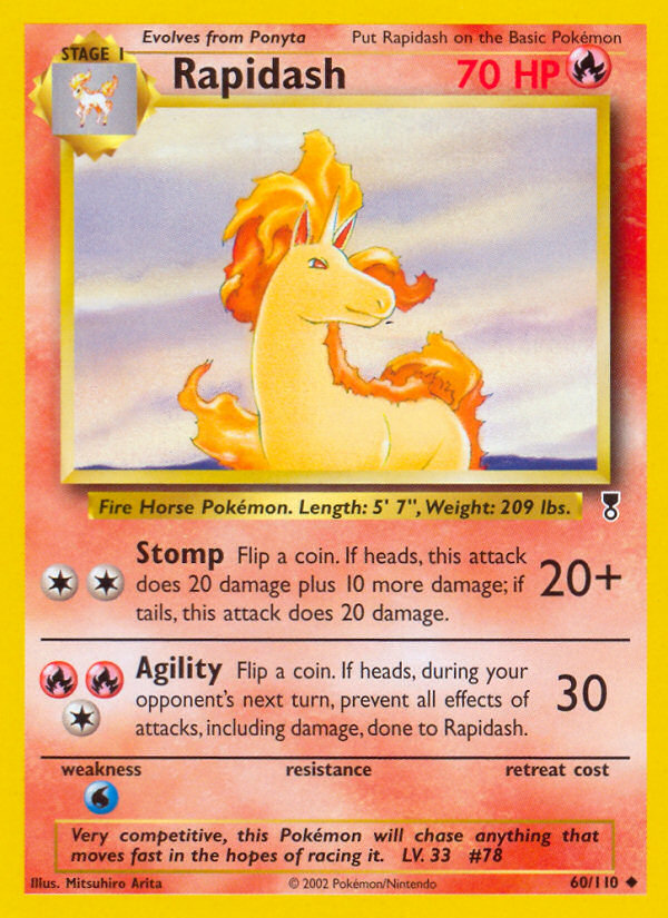 Rapidash (60/110) [Legendary Collection] | Good Games Adelaide SA